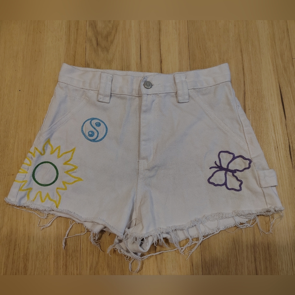 Pacsun Embroidered Shorts